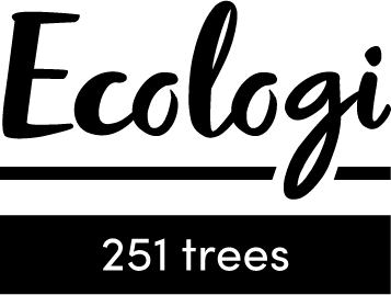 We plant trees with Ecologi