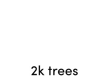We plant trees with Ecologi for every project we complete